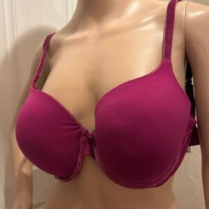 Body by Victoria lined perfect coverage 36DD fuchsia